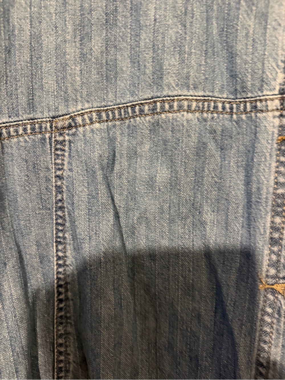 Universal Thread Sleeveless Light Blue Denim Button-Front Dress XXL - Picture 2 of 6
